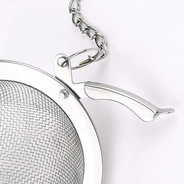 Premium Tea Filter Tea Interval Diffuser for Loose Leaf Tea and Seasoning Spices 2.1 Inch Mesh Tea Infuser Strainers 4Pcs Stainless Steel Tea Ball
